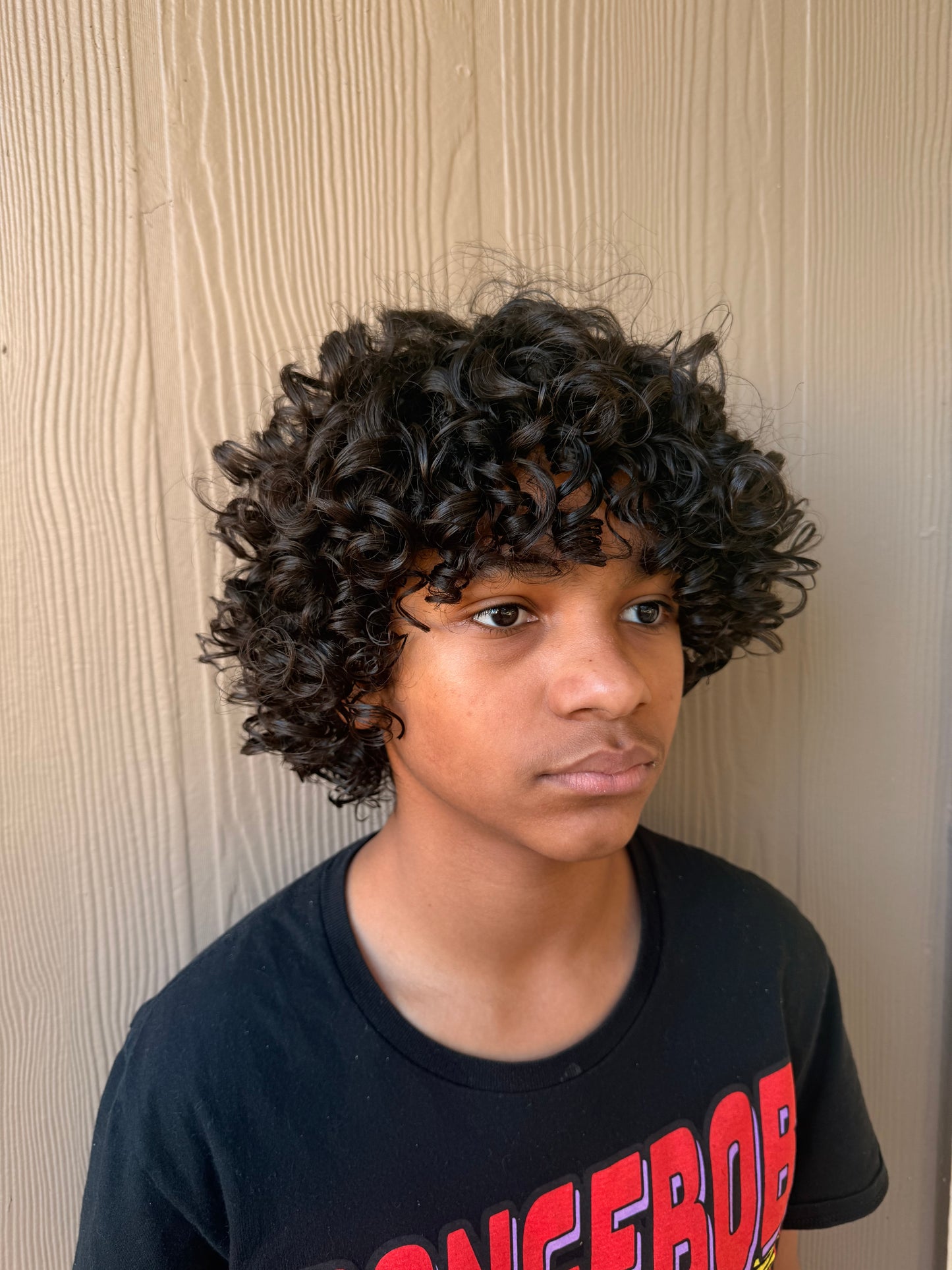 New Client Curly Cut